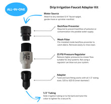 Load image into Gallery viewer, Habitech Drip Irrigation Faucet Adapter Kit